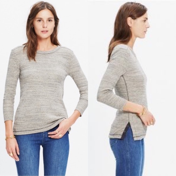 Madewell | Side Button Thermal Top - Picture 2 of 9